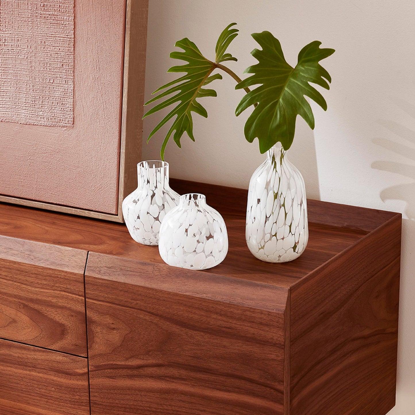 Mini Vaso de Vidro Dots