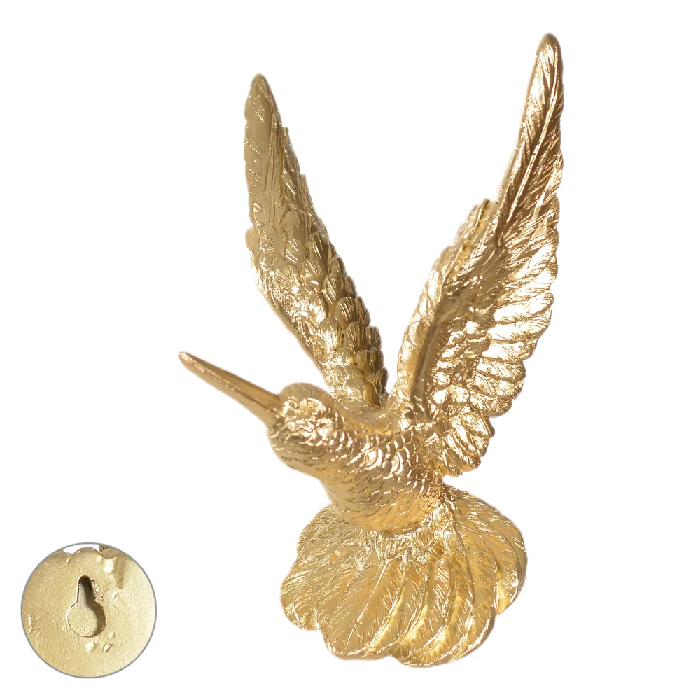 Escultura de Parede Beija-Flor