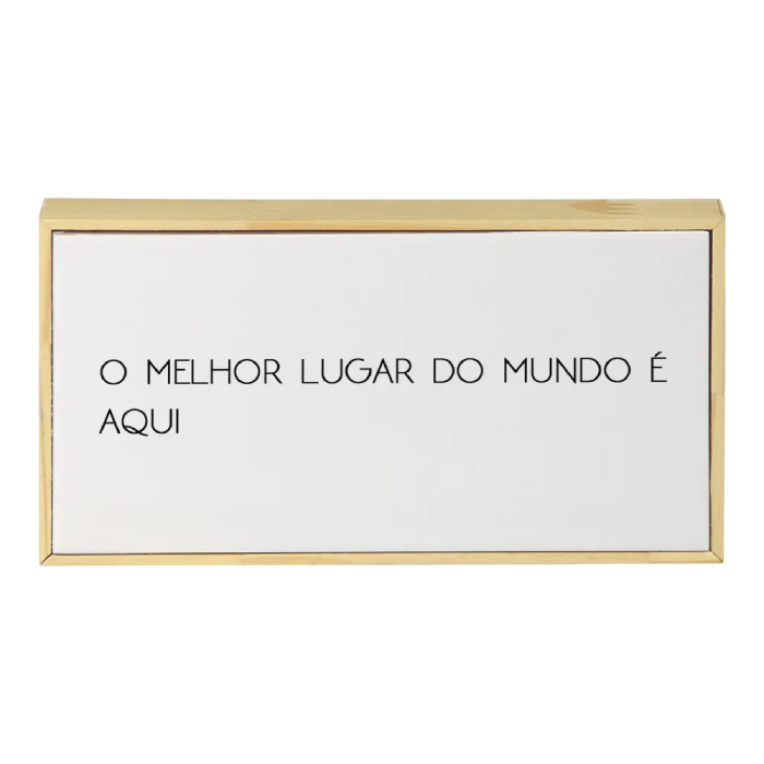 Wood Azule - O Melhor Lugar do Mundo é Aqui
