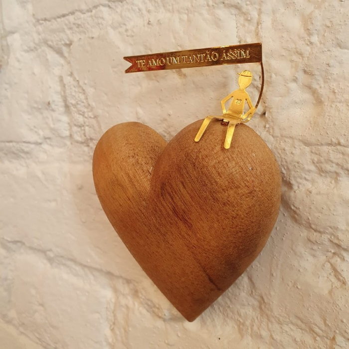 Coração Menino "Te Amo um Tantão Assim"