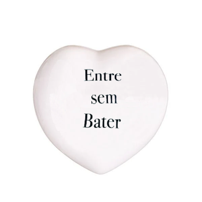 Coração Entre Sem Bater - Greghi Design