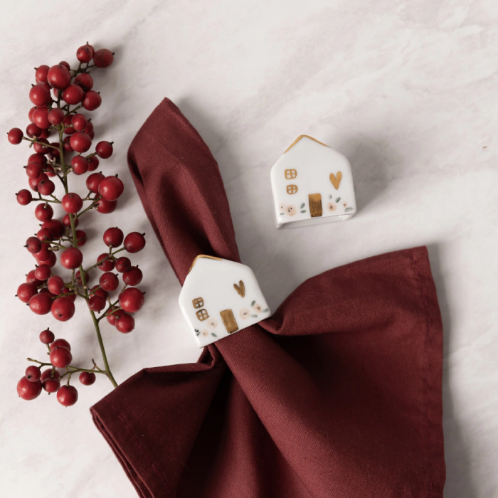 Dupla de Porta Guardanapo Casinha