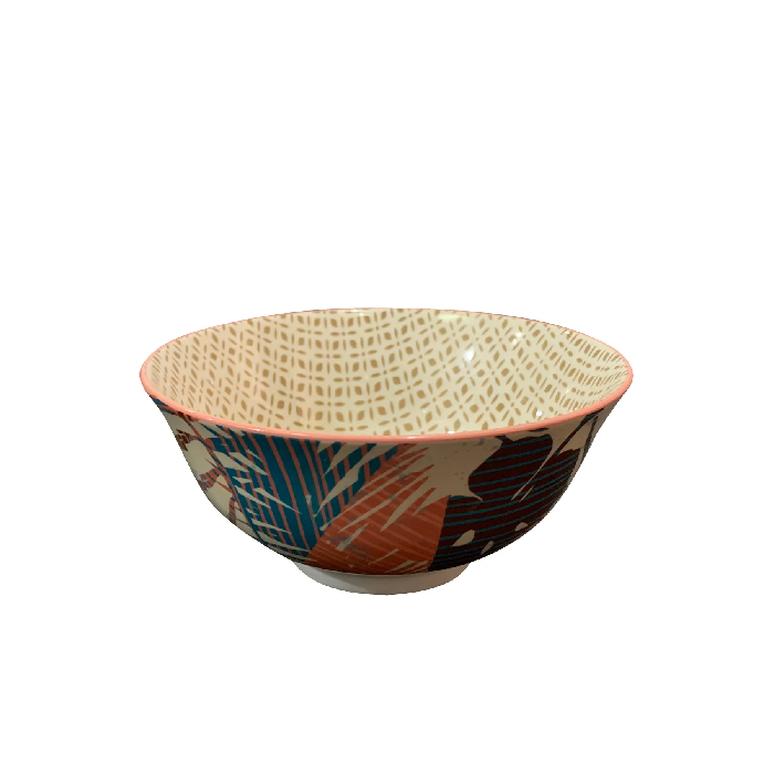 Bowl Floral Friso Nude P