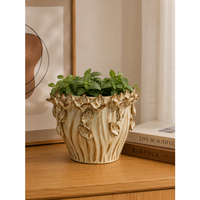 Vaso de Cerâmica Flores