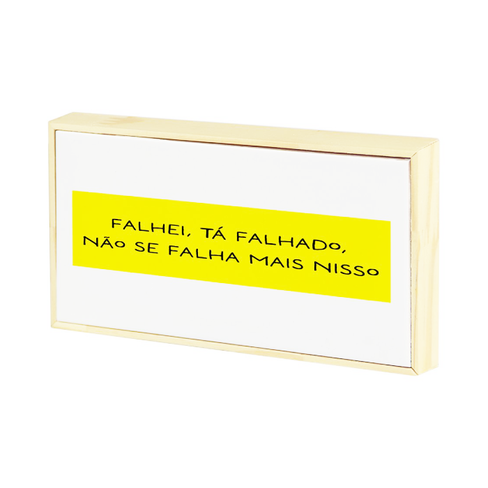 Wood Azule - Falhei, Tá Falhado