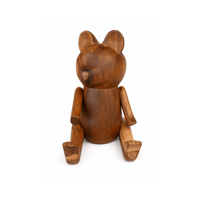 Urso Decorativo Madeira