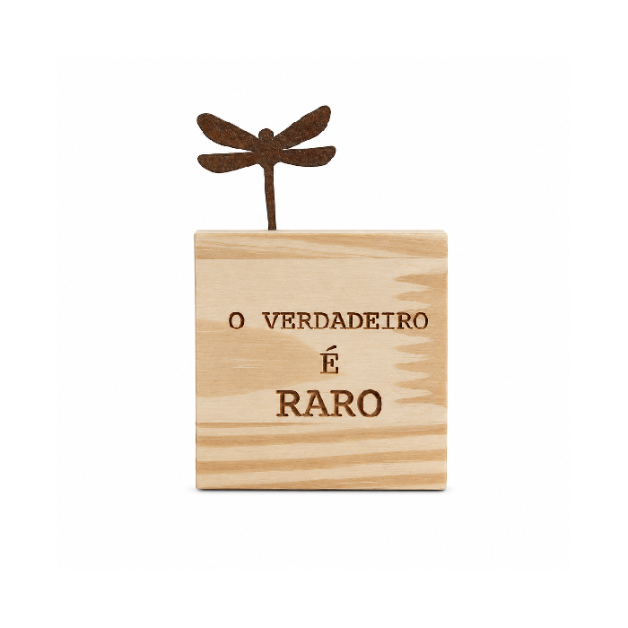 Bloco Cubo Madeira " O Verdadeiro"