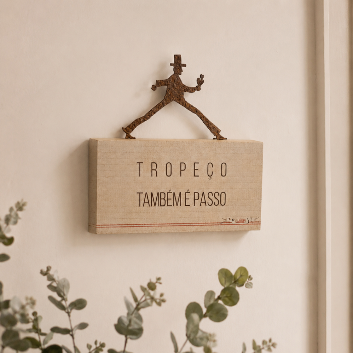 Bloco Cubo "Tropeço também..."