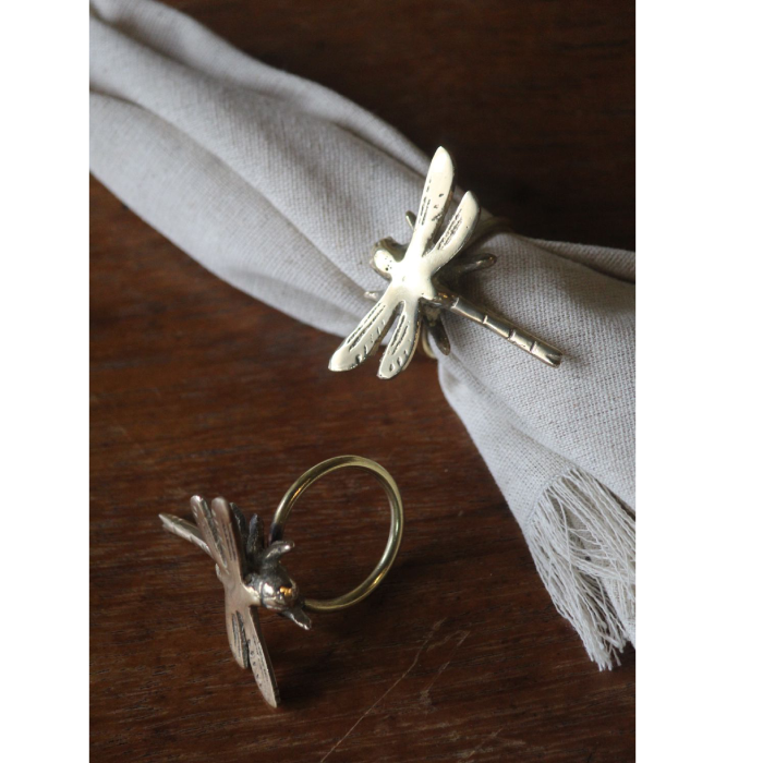 Porta Guardanapo Bronze Libélula