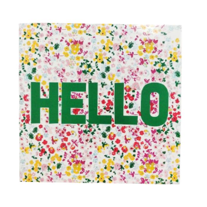 Azulejo Decorativo Hello