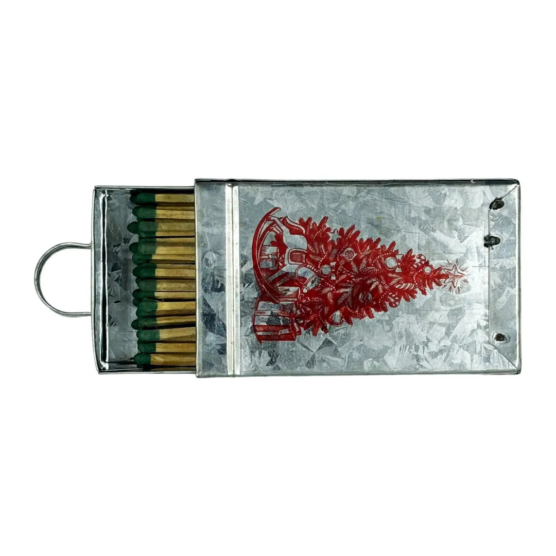 Caixa de Fósforo Natal - Vermelha