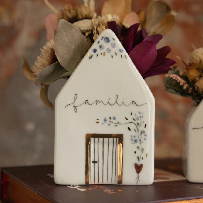 Vaso Casinha Família