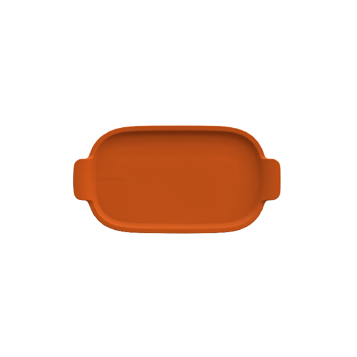 Bandeja de Porcelana Laranja