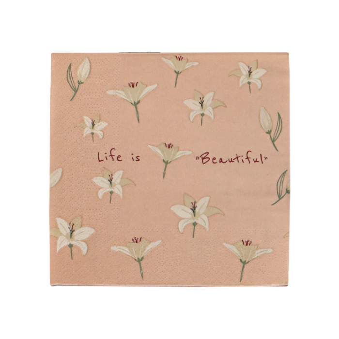 Guardanapo de Papel Decorativo - Life Is
