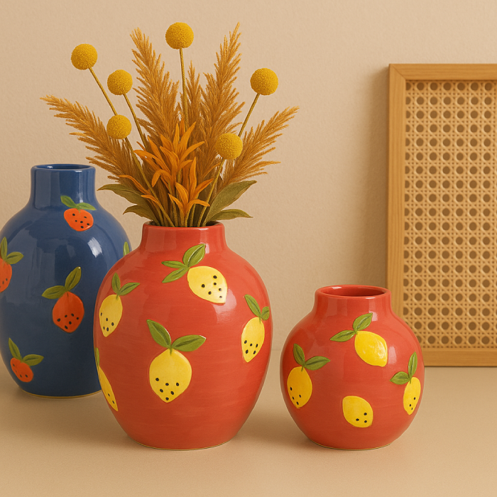 Vaso Decorativo Limão Siciliano