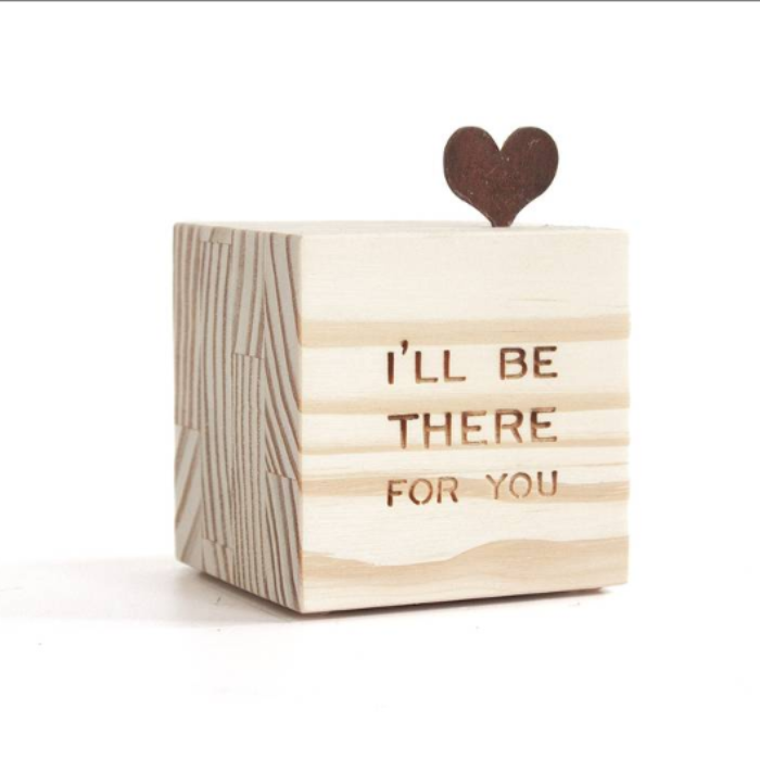Bloco Cubo " ILL Be There For You"