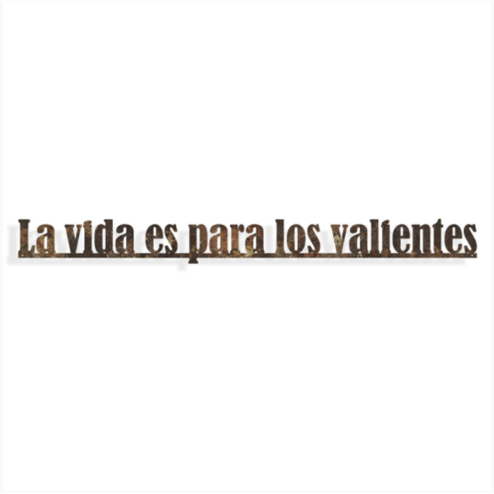 Frase de Ferro - La Vida Es...
