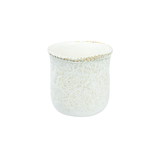 Vaso de Cerâmica Branco P