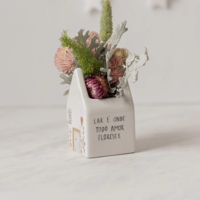 Vaso Casinha Florescer