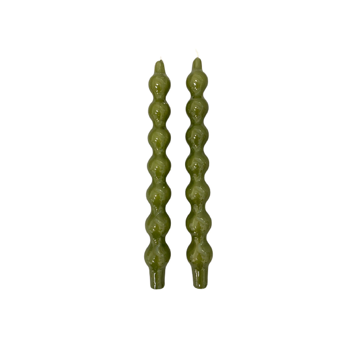 Conjunto de Velas Parafina Verde