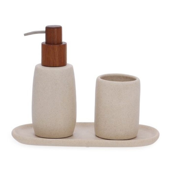 Kit Banheiro de Polirresina