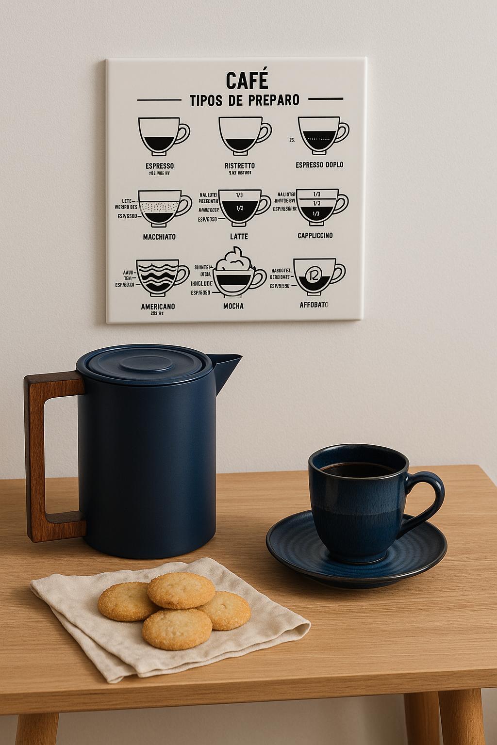 Azulejo Decorativo Tipos de Preparo - Café