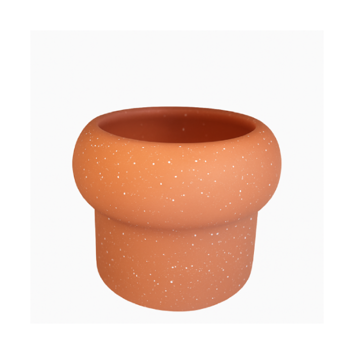 Cachepot de Cimento Terracota