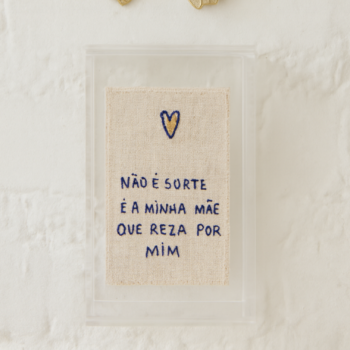 Caixa Acrílico P - Minha Mãe Reza ......