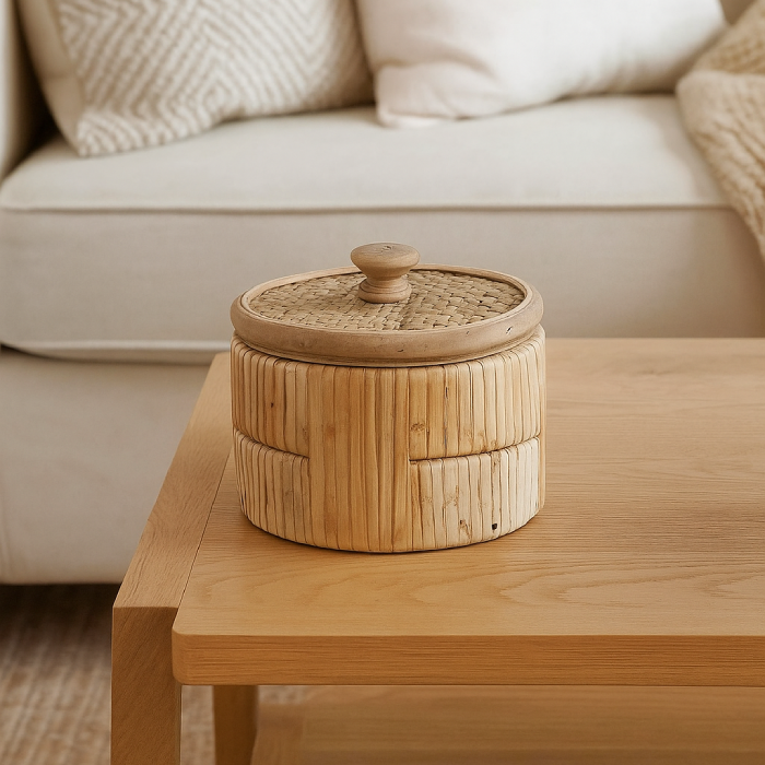 Caixa de Madeira com Detalhes