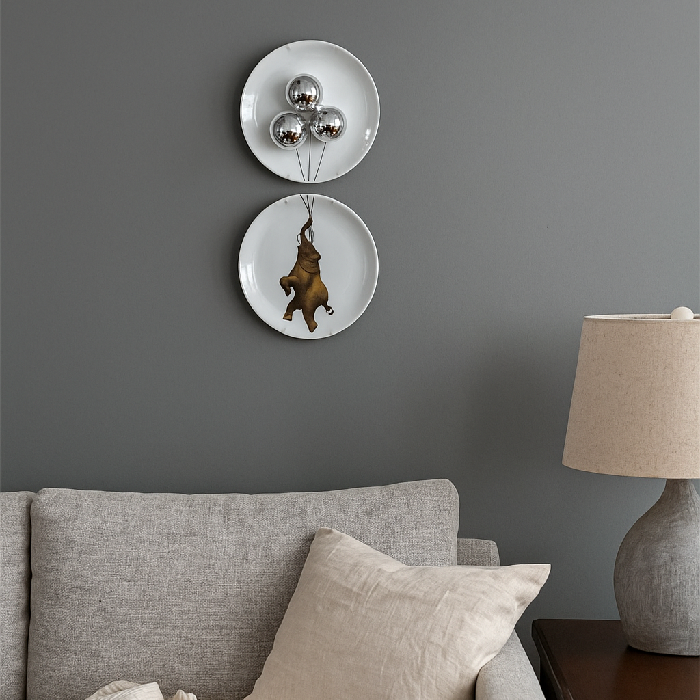 Conjunto de Pratos Elefante - Greghi Design