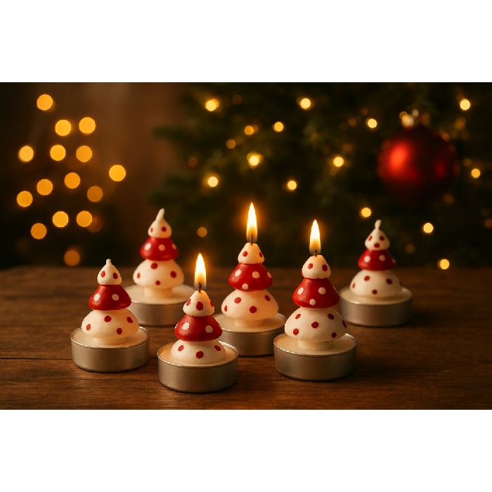 Conjunto de Velas Árvore de Natal