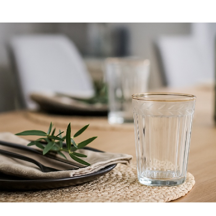 Copo Americano Filete Ouro