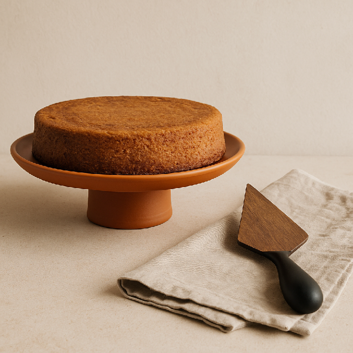 Boleira de Cerâmica Tijolo