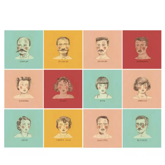 Kit Porta Copos Faces