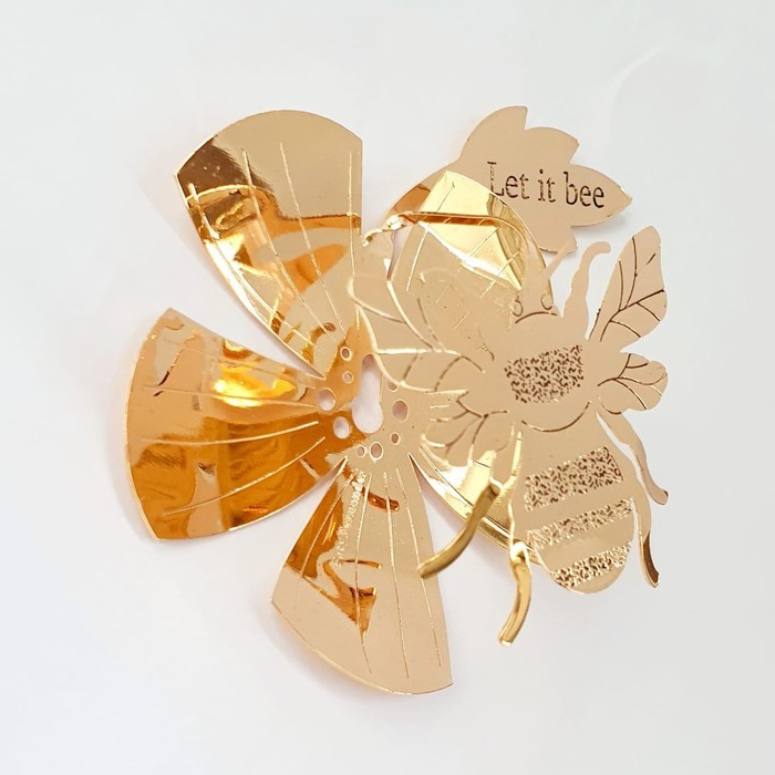 Abelha Decorativa Let It Bee