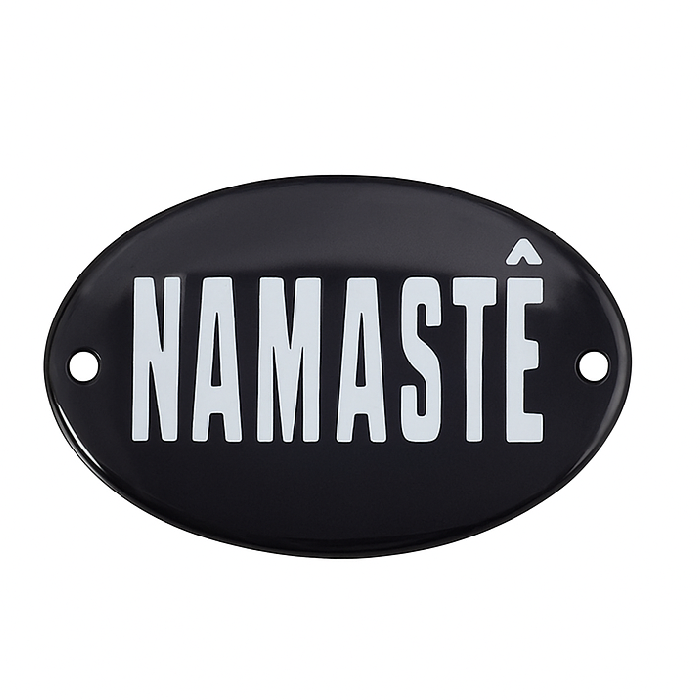 Mini Placa Namastê