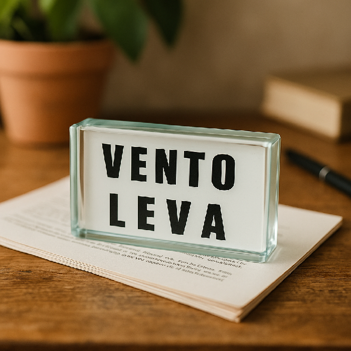 Peso de Papel - Vento Leva