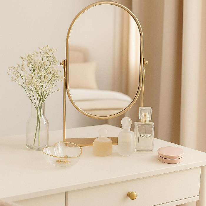 Porta Bijoux Coração de Vidro P