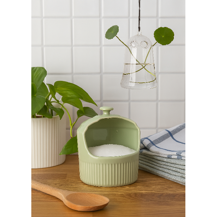 Saleiro de Porcelana Verde