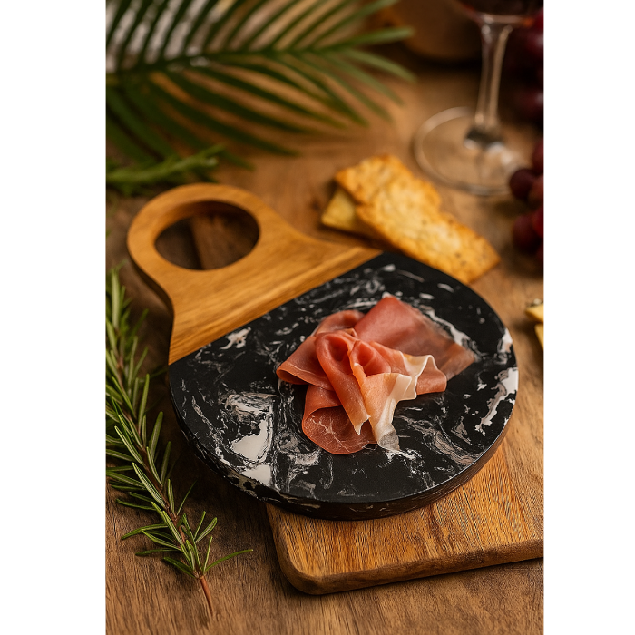 Tábua de Madeira e Mármore G