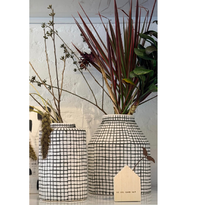 Vaso Decorativo Grid