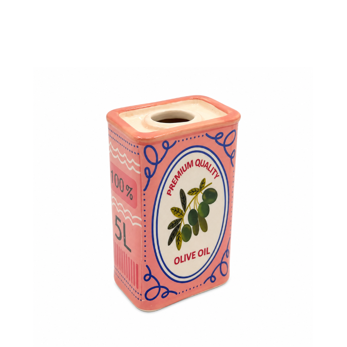 Vaso de Cerâmica Lata Olive