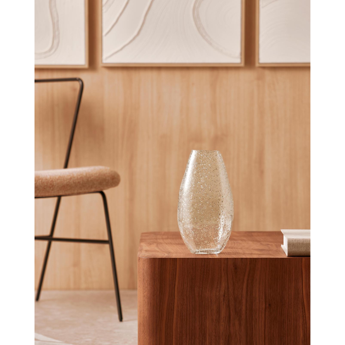 Vaso de Vidro Golden Dots