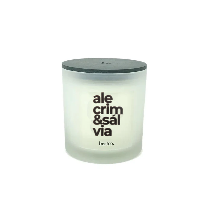 Vela Aromática Alecrim e Sálvia