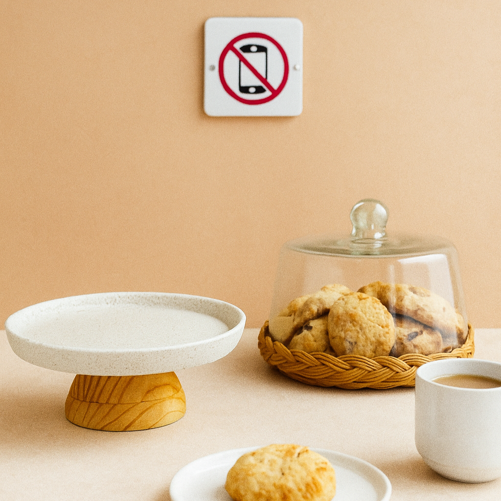 Placa Decorativa Proibido Celular