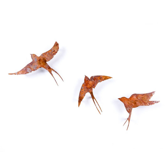 Trio Andorinha Escultura