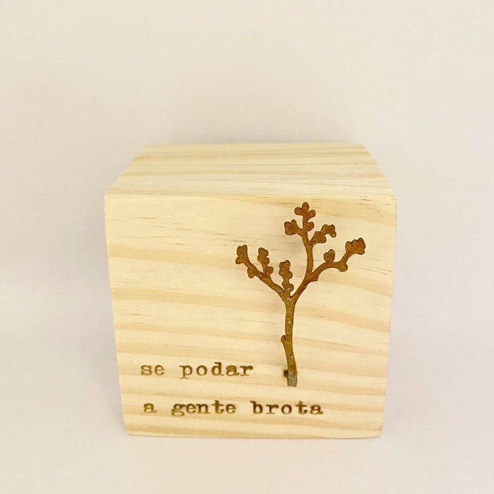 Cubo - Se Podar a Gente Brota