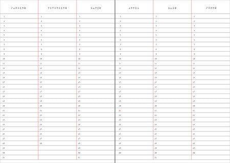 Agenda Planner Anna Cunha Bule - casaquetem