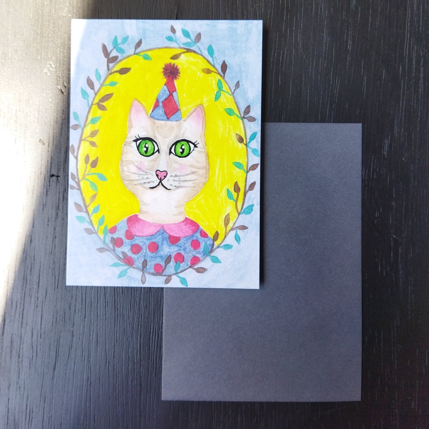 Cartão Dhoye Gato - casaquetem