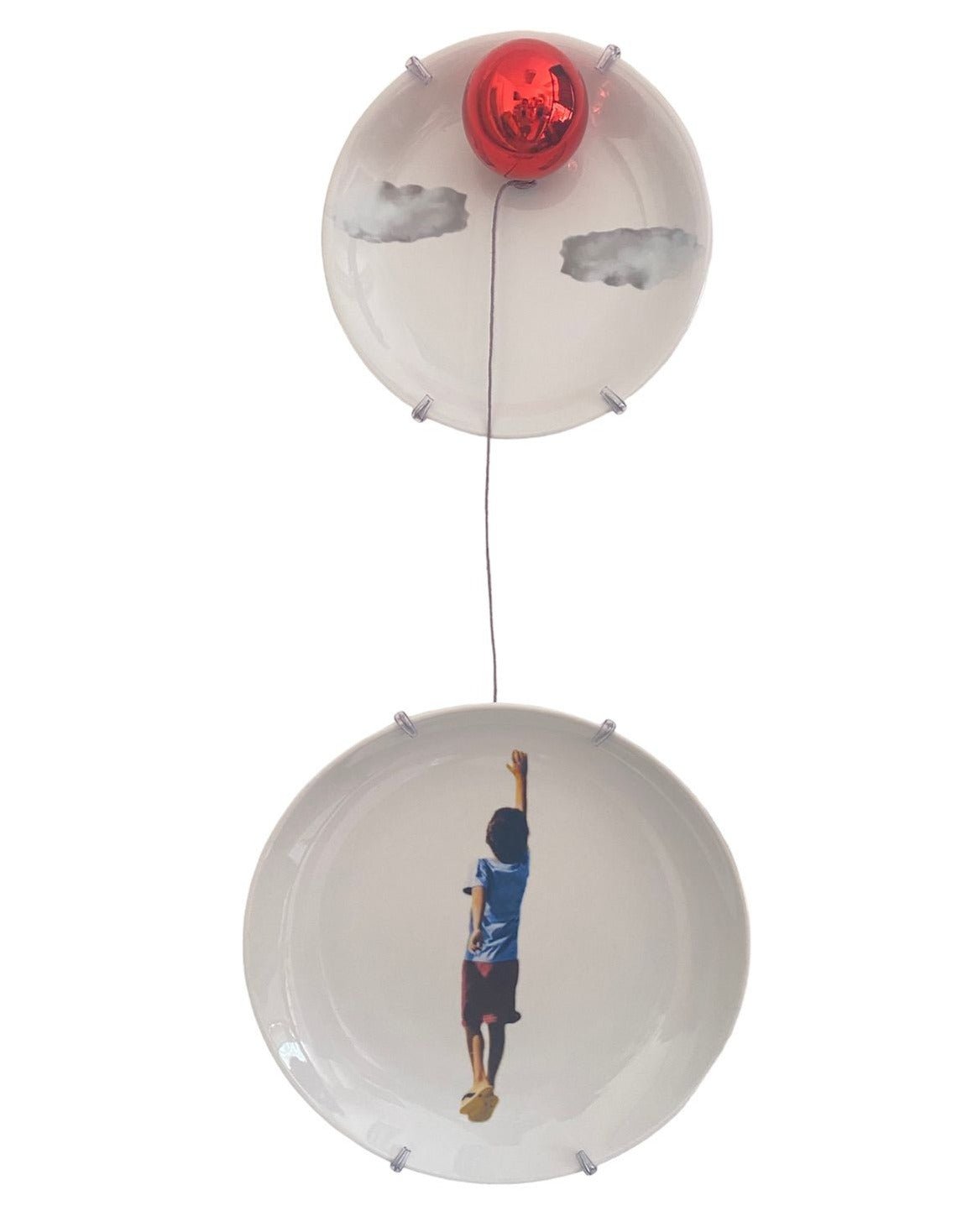Conjunto de Pratos Menino Balão - casaquetem